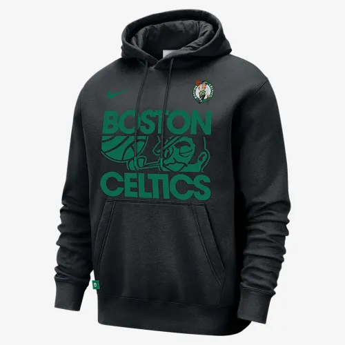 Boston Celtics Club Courtside мужские Nike NBA Pullover Толстовка с капюшоном цвет черный