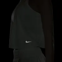 Nike One Classic Breathe женская Dri-FIT Cropped Tank Top цвет зеленый