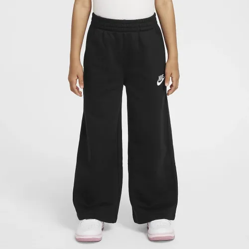 Nike Sportswear Club Little дитячі Fleece Wide Leg Pants колір чорний