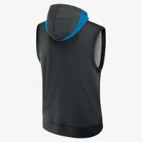 Miami Marlins Authentic Collection Men’s Nike Dri-FIT MLB Sleeveless Pullover Толстовка з капюшоном колір чорний