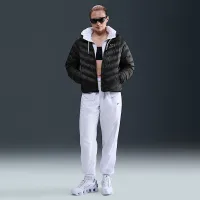 Nike Sportswear Windpuffer женская Therma-FIT Hooded Puffer цвет черный