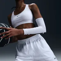 Nike Essential женская Dri-FIT Mesh баскетбольные шорты цвет белый