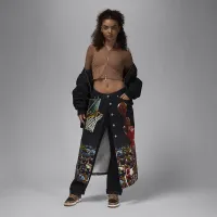 Nike Jordan женская Long-Sleeve Top цвет коричневый