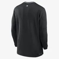 Chicago цвет белый Sox Authentic Collection мужские Nike Dri-FIT MLB 1/2-Zip Long-Sleeve Top цвет черный