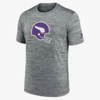 Minnesota Vikings Sideline Velocity чоловічі Nike Dri-FIT NFL футболка колір сірий