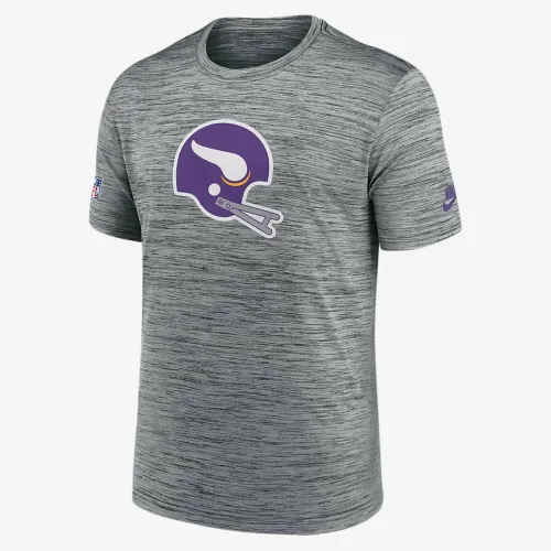 Minnesota Vikings Sideline Velocity чоловічі Nike Dri-FIT NFL футболка колір сірий