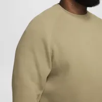 Nike Sportswear Tech Fleece чоловічі Crew колір коричневий