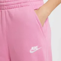 Nike Sportswear Club Fleece Girls' Wide-Leg Pants Pink