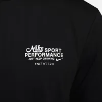Nike Hyverse мужские Dri-FIT UV Short-Sleeve Versatile Top цвет черный