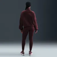 Nike One жіноча Therma-FIT 1/2-Zip Top колір червоний