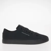 Кроссовки Tommy Hilfiger Hi Vulc Low Canvas FM0FM04882-BDS - Черные