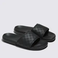 Шлёпанцы Vans Checkerboard La Costa Slide-On VN0A5HF52761 - Черные