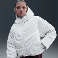 Nike Sportswear Swoosh Series женская Therma-FIT оверсайз Down Puffer Куртка цвет белый