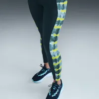 Nike x Norцвет черный Norцвет белый женская С высокой Талией 7/8 Printed лосины синий