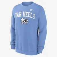 North Carolina Tar Heels Legacy Classic Arch Over Logo мужские Nike College Pullover Crew синий
