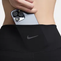 Nike One женская С высокой Талией Crop лосины цвет черный