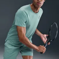 NikeCourt Advantage мужские Dri-FIT Tennis Top цвет зеленый