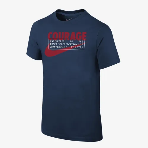 North Carolina Courage Big дитячі (для хлопчиків) Nike Soccer футболка блакитний