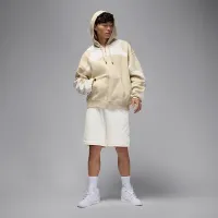 Nike Jordan мужские оверсайз Full-Zip Толстовка с капюшоном цвет коричневый