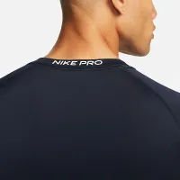 Nike Pro мужские Dri-FIT Tight Long-Sleeve Fitness Top синий
