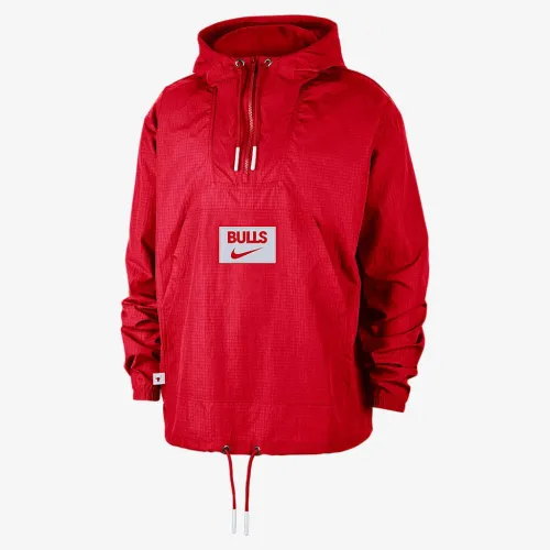 Chicago Bulls Club Courtside чоловічі Nike NBA Anorak колір червоний