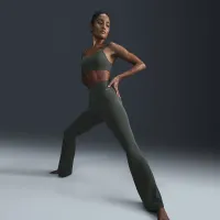 Nike Zenvy жіноча З високою талією Flaколір червоний лосіни колір зелений