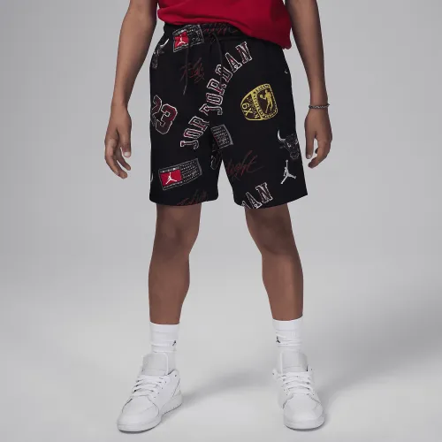 Nike Jordan MJ Essentials Big детские Printed Shorts цвет черный