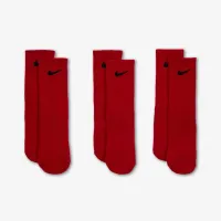Nike Dri-FIT Elite Little детские Crew носки (3 пары) цвет красный