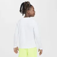 Nike Dri-FIT Multi+ Big дитячі (для хлопчиків) Long-Sleeve Top колір білий