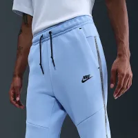 Nike Tech мужские Fleece Joggers with Reflective Accents синий