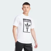 Футболка adidas Originals Trefoil Torch JJ1218 - Біла