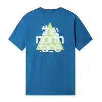 Футболка The North Face Mountain Heavyweight 0A5J56M191 - Блакитна