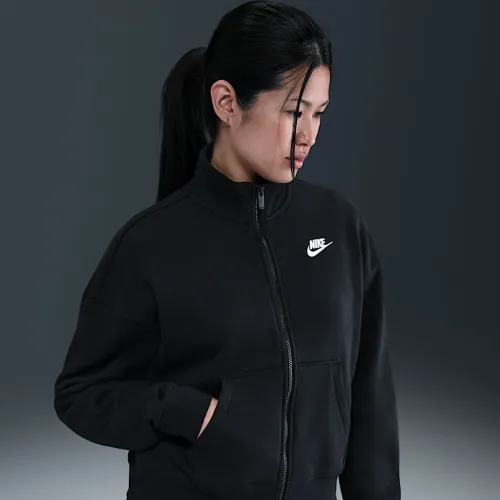 Nike Sportswear Club Fleece женская Loose Track Куртка цвет черный