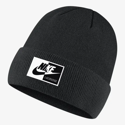 Nike Swoosh Lacrosse Beanie Black
