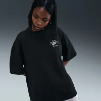Nike Sportswear жіноча оверсайз футболка колір чорний