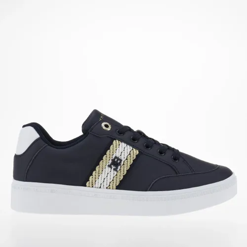 Кросівки Tommy Hilfiger Court Sneaker With Webbing FW0FW07106-DW6 - Синій