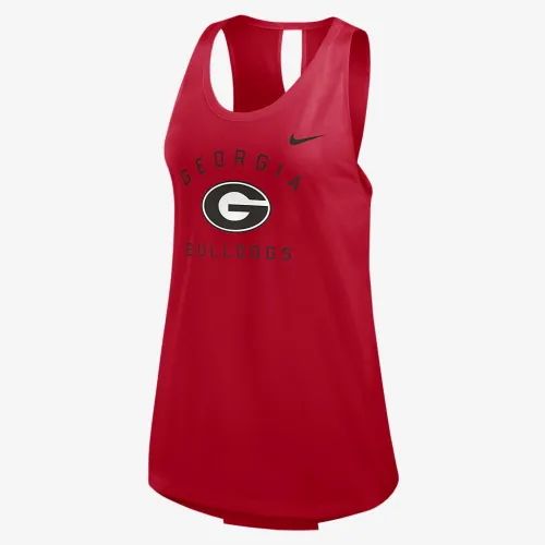 Georgia Bulldogs Primetime женская Nike College Tank Top Red