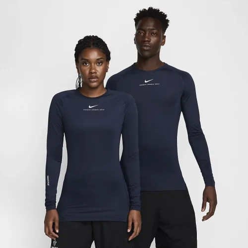 Nike NOCTA чоловічі Long-Sleeve Base Layer баскетбольні Top блакитний