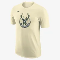 Milwaukee Bucks Essential Men's Nike NBA T-Shirt Brown
