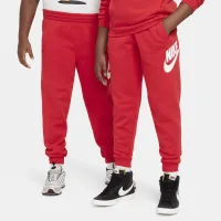Nike Club Fleece Big дитячі Joggers (Extended Size) колір червоний