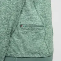 Nike Swift Element жіноча UV Protection 1/4-Zip Running Top колір зелений
