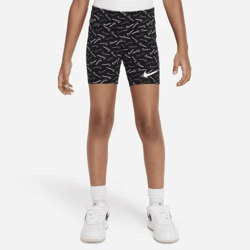 Nike Swoosh Little детские Bike шорты цвет черный