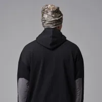 Nike Jordan Brooklyn мужские Hike Mike Full-Zip Толстовка с капюшоном цвет черный