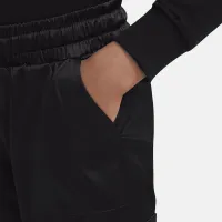 Nike Little дитячі Glowtime Utility Joggers колір чорний