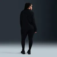 Nike Swift жіноча Dri-FIT UV 1/4-Zip Running Top (великі розміри) колір чорний