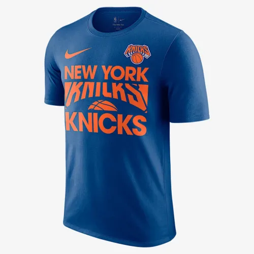 New York Knicks Courtside чоловічі Nike NBA футболка блакитний