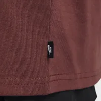 Nike Sportswear Premium Essentials чоловічі футболка колір коричневий