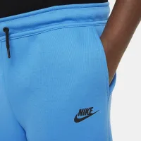 Nike Sportswear Tech Fleece Big детские (для мальчиков) Pants (Extended Size) синий