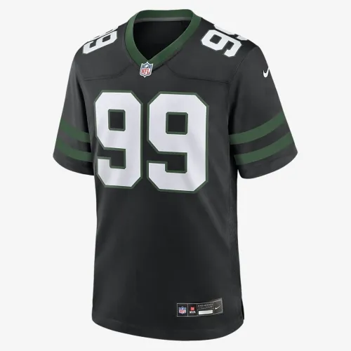 Nike NFL New York Jets (Will McDonald IV) чоловічі Game Football Jersey колір чорний