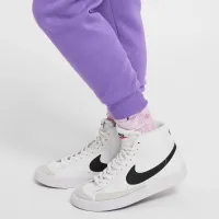Nike Club Fleece Big дитячі Joggers колір фіолетовий